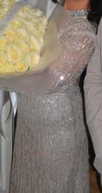 Jurk, Kleding | Dames, Jurken, Beige, Maat 42/44 (L), Nieuw, Ophalen of Verzenden