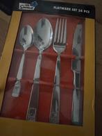 24-delige bestekset simpsons, Ophalen of Verzenden, Nieuw, Rvs of Chroom, Bestekset