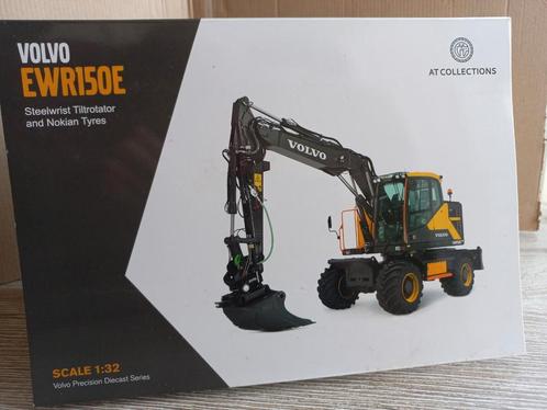 Volvo Ewr 150E Mobiele Kraan Nokian Tyres AT Collections, Hobby en Vrije tijd, Modelauto's | 1:32, Nieuw, Tractor of Landbouw
