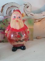 Oude   kerstman met in zn buik een kerst tafereel, Ophalen of Verzenden, Gebruikt