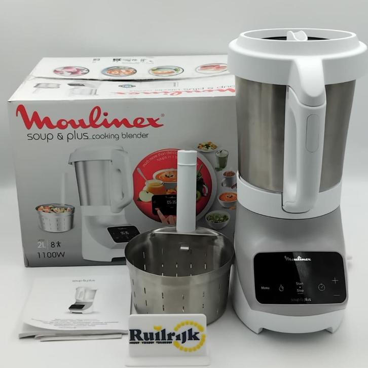 Moulinex Soup en Plus LM924500 Blender - Ex demo Nieuw, Witgoed en Apparatuur, Keukenmixers, Zo goed als nieuw