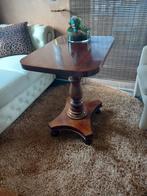 Antieke wijn console bijzet Tafel met Voetstuk, Ophalen