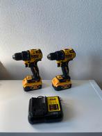 Nieuw! 2x DeWalt 20V Max Brushless Boormachine + 2x 5Ah Accu, Boormachine, 600 watt of meer, Variabele snelheid, Nieuw