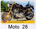 Kw28 motorkaart norton commando 952, Ophalen of Verzenden, Zo goed als nieuw, Auto's