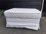 Ikea Ektorp voetenbank wit, Ophalen, Hout, Gebruikt, 50 tot 75 cm