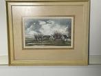 Dook Everse (1930-2005) Boerderij in landschap - Aquarel, Ophalen of Verzenden
