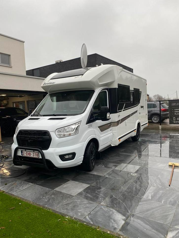 Ford benimar cocoon 487 automaat 170pk!NIEUWSTAAT!, Caravans en Kamperen, Campers, Particulier, tot en met 4, Half-integraal, Ford