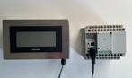Panasonic PLC CPU logic controller inclusief HMI display, Ophalen of Verzenden, Zo goed als nieuw