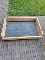 Mooie stevige zelfgemaakte houten hondenmand, Ophalen, Zo goed als nieuw, Overige