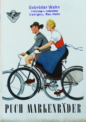 Folder PUCH Markenräder 03/ 1939 (Fietsfolder) beschikbaar voor biedingen