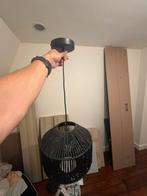 Hanglamp zwart, Huis en Inrichting, Lampen | Hanglampen, Ophalen of Verzenden, Zo goed als nieuw, Minder dan 50 cm