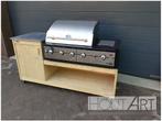 Buitenkeuken Boretti met steigerhout enkel! NIEUW!, Tuin en Terras, Buitenkeukens, Houtskool, Vrijstaand, Info@hout-art.nl, Nieuw