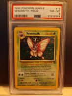 Pokemon 1999 Jungle Venomoth Psa 8, Ophalen of Verzenden, Losse kaart, Zo goed als nieuw