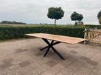 Eettafel Teak, Huis en Inrichting, Tafels | Eettafels, 100 tot 150 cm, Teakhout, 200 cm of meer, Ophalen of Verzenden