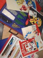 Ministeck verzameling met voorbeelden en opbergdoos, Hobby en Vrije tijd, Ministeck, Ophalen of Verzenden, Gebruikt, Box-set