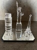 Swarovski Vrijheidsbeeld , Toren van Pisa , Eiffeltoren, Verzamelen, Verzenden, Zo goed als nieuw, Figuurtje