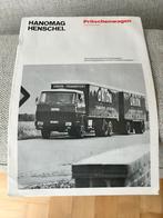 HANOMAG HENSCHEL folder pritschenwagen, Ophalen of Verzenden, Gelezen