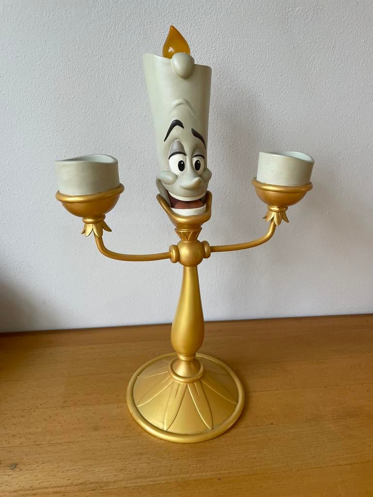 Lumière kandelaar Beauty and the Beast ( limited edition), Verzamelen, Disney, Ophalen of Verzenden, Assepoester of Belle, Beeldje of Figuurtje
