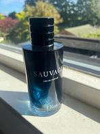 Lege parfumflesjes Dior Sauvage & Giorgio Armani Sì Passione, Ophalen of Verzenden, Zo goed als nieuw, Parfumfles