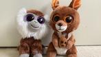 Beanie boo aapje&kangaroo, Kinderen en Baby's, Ophalen of Verzenden, Gebruikt