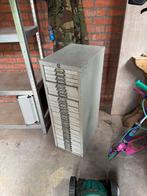 Vintage ladekast met veel lades, Huis en Inrichting, Kasten | Roldeurkasten en Archiefkasten, Ophalen, Minder dan 50 cm, Gebruikt