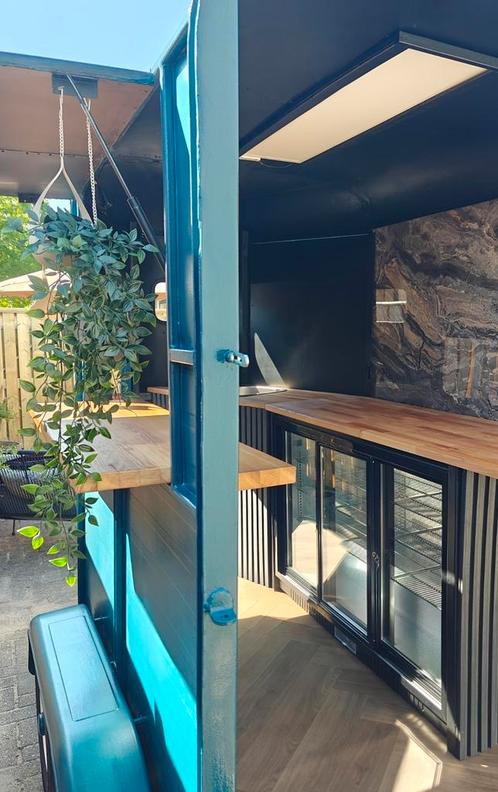Luxe foodtruck - Paardentrailer foodtruck - koelwerkbank, Hobby en Vrije tijd, Feestartikelen | Verhuur, Nieuw, Ophalen