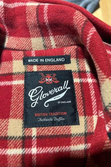 Originele Gloverall Duffle Coat Rood beschikbaar voor biedingen