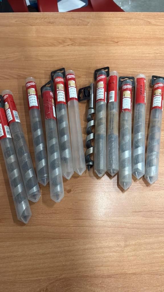 Spiraalboor 20mm - Houtboor Milwaukee diverse maten, Doe-het-zelf en Verbouw, Gereedschap | Machine-onderdelen en Toebehoren, Zo goed als nieuw