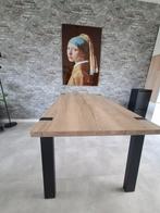 Eettafel, Zo goed als nieuw, 150 tot 200 cm, Vier personen, Rechthoekig