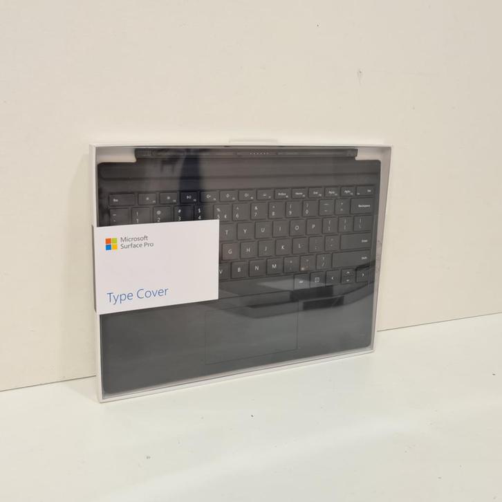Microsoft Surface Pro Type Cover Zwart Nieuw in Doos, Computers en Software, Laptoptassen, Zo goed als nieuw