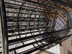 Ijzer wijnrek te koop!, Huis en Inrichting, Woonaccessoires | Wijnrekken, Ophalen of Verzenden, Zo goed als nieuw, Glas, Minder dan 50 cm
