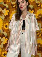 Vintage blouse - Jaren 90 / 90’s - strepen - 44 / XXL, Kleding | Dames, Blouses en Tunieken, Maat 42/44 (L), Hippie galore, Ophalen of Verzenden