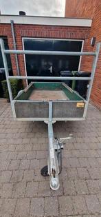 Aanhanger 190 x 90 cm, 750kg, B rijbewis, Ophalen, Gebruikt