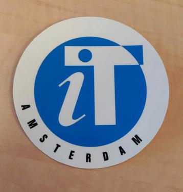 Club IT Amsterdam sticker beschikbaar voor biedingen
