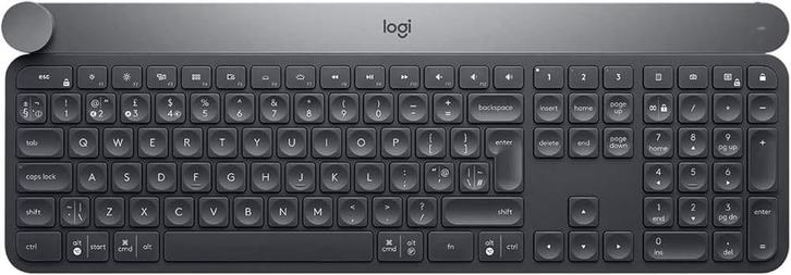 Logitech Craft toetsenbord, Computers en Software, Toetsenborden, Gebruikt, Qwerty, Draadloos, Ophalen of Verzenden