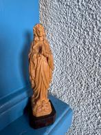 Vintage italiaans houtsnijwerk Anri Maria Madonna, Ophalen of Verzenden, Zo goed als nieuw, Beeld(je), Christendom | Katholiek