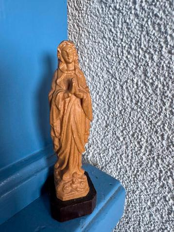 Vintage italiaans houtsnijwerk Anri Maria Madonna beschikbaar voor biedingen