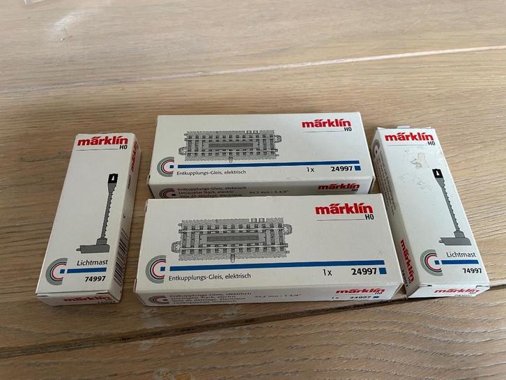 marklin  24997 + 74997, Hobby en Vrije tijd, Modeltreinen | H0, Gebruikt, Rails, Wisselstroom, Märklin, Ophalen of Verzenden