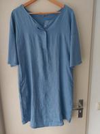 Sylver lichtblauwe linnen/katoenen jurk maat 38., Kleding | Dames, Maat 38/40 (M), Blauw, Ophalen of Verzenden, Zo goed als nieuw