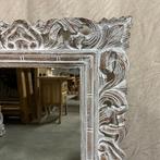 Barok Spiegel - houten lijst - wit - 80 x 60 cm -TTM Wonen, TTM Wonen, Meubels – (Perzische) Tapijten en Woonaccessoires, Taag 63, 2491 CS, Den Haag (Forepark)