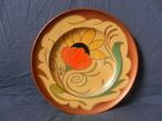 Rond plateel bord Gouda fabriek Sparta jaren 30 d. 27,9 cm., Antiek en Kunst, Antiek | Keramiek en Aardewerk, Ophalen of Verzenden
