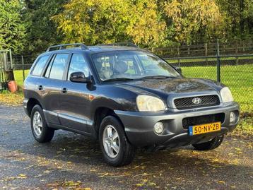 Hyundai Santa Fe 2.4i-16V 4WD Navy beschikbaar voor biedingen