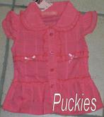 Roze blouse Lucky Star maat 110 *NIEUW* (6876) a, Meisje, Overhemd of Blouse, Nieuw, Ophalen of Verzenden