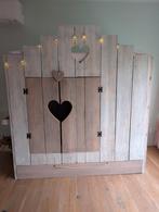 Kinderbed Kasteel Hartjes 70x140, Kinderen en Baby's, Kinderkamer | Bedden, Ophalen, 70 tot 85 cm, 140 tot 160 cm, Zo goed als nieuw