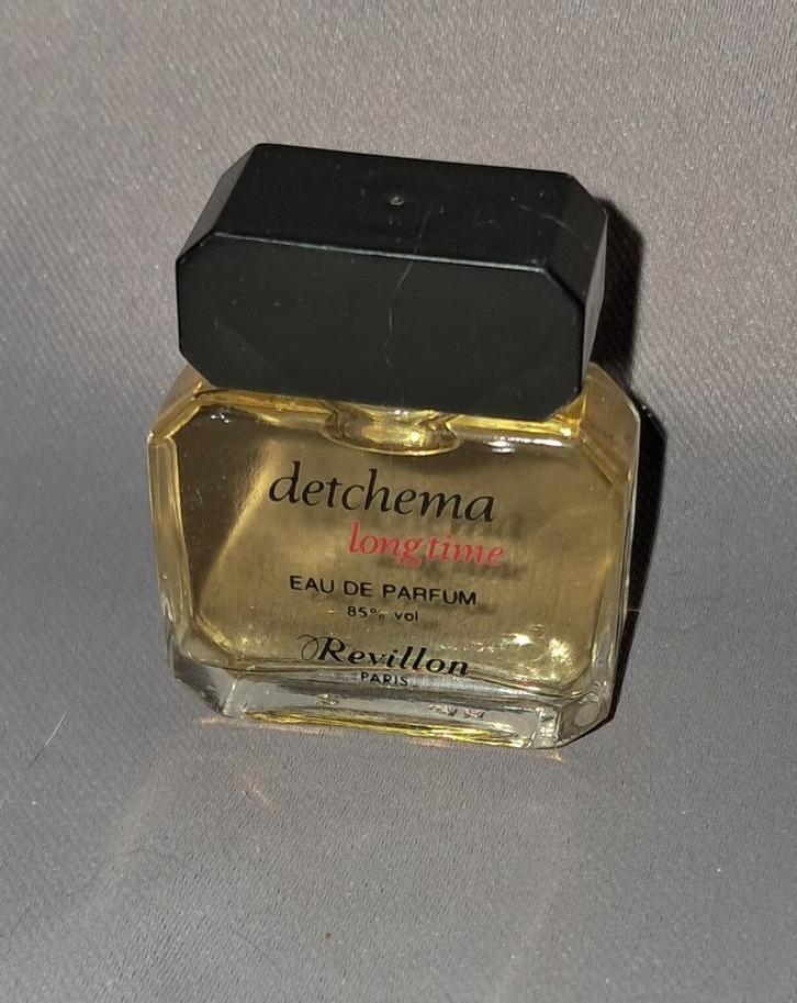 Volle parfum mini -  Revillon Detchema long time, Verzamelen, Parfumverzamelingen, Zo goed als nieuw, Miniatuur, Gevuld, Ophalen of Verzenden
