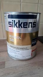 Sikkens SB Monumenten groen 1 ltr, Doe-het-zelf en Verbouw, Verf, Beits en Lak, Minder dan 5 liter, Ophalen, Nieuw, Verf