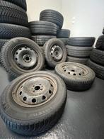 Stalen Velgen 15 Inch Hankook & Michelin Winterbanden – 4x98, Ophalen, 15 inch, ----, ----
