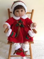 🎄Lief Silicone vinyl BABYPOP Meisje met extra JURKJE., Verzamelen, Poppen, Ophalen of Verzenden, Zo goed als nieuw, Babypop, Levensecht of Reborn