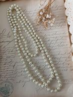 Lange geknoopte parelketting, Ophalen of Verzenden