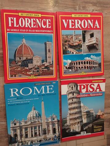 Italië Reisgidsen - Florence, Verona, Rome, Pisa samen €4.00 beschikbaar voor biedingen